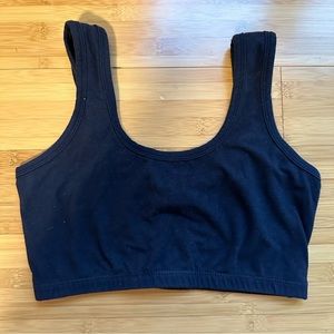 ARQ full coverage bra in navy